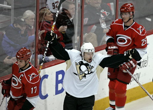 Rod Brind'Amour, Petr Sýkora, Joni Pitkanen