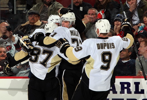 Sidney Crosby, Evgeni Malkin, Pascal Dupuis