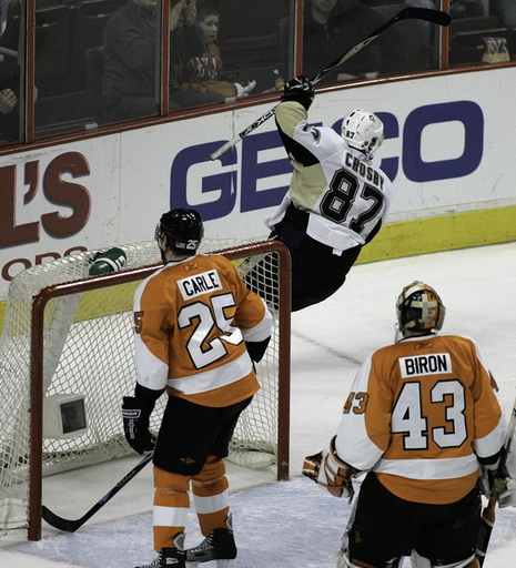 Matthew Carle, Martin Biron, Sidney Crosby