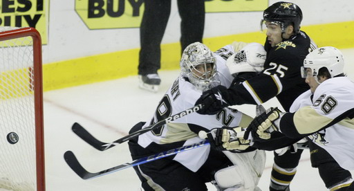 Marc-Andre Fleury, Chris Conner, Kristopher Letang