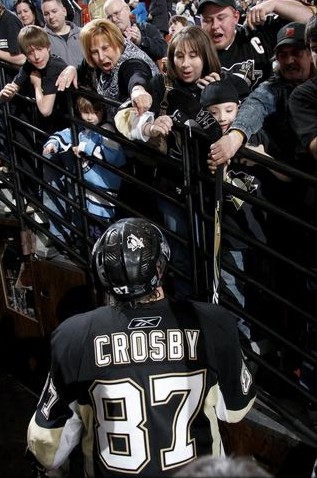 Sidney Crosby, fans