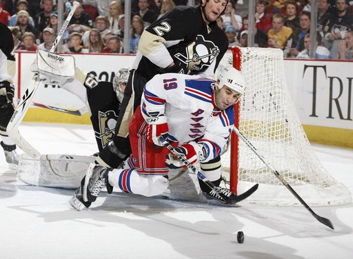 Marc-Andre Fleury, Hal Gill, Scott Gomez