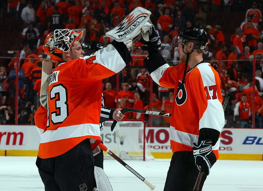 Martin Biron, Jeff Carter