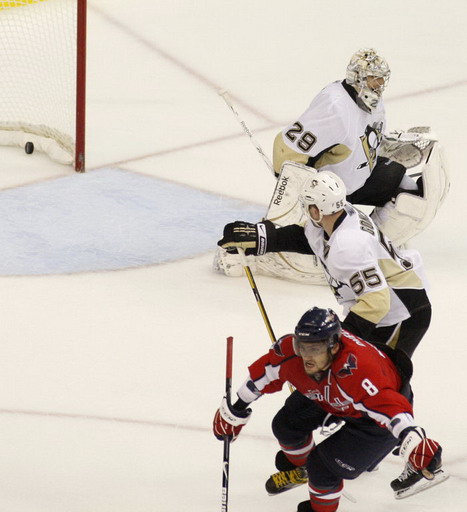 Marc-Andre Fleury, Sergei Gonchar, Alexander Ovechkin