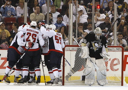 Marc-Andre Fleury, Shaone Morrison, Mike Green