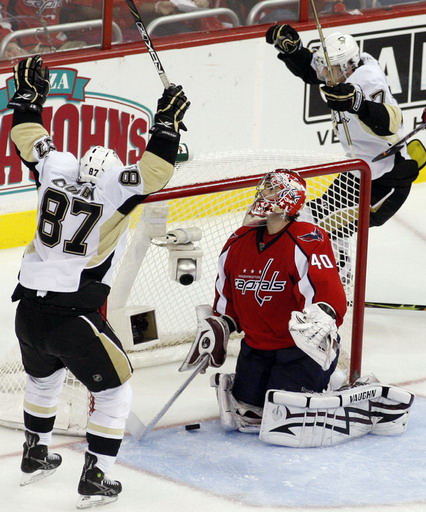 Sidney Crosby, Evgeni Malkin, Simeon Varlamov