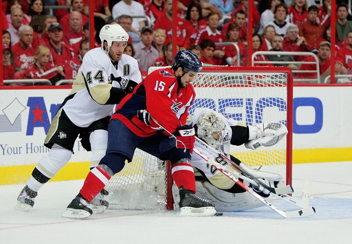 Marc-Andre Fleury, Boyd Gordon, Brooks Orpik