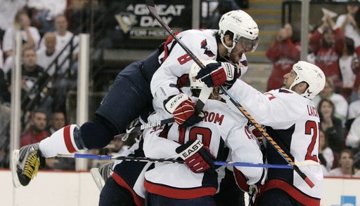 Alexander Ovechkin, Nicklas Backstrom, Brooks Laich