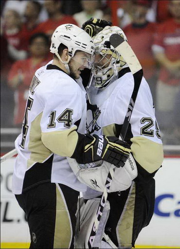 Chris Kunitz, Marc-Andre Fleury