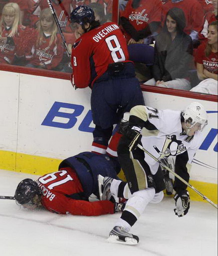 Evgeni Malkin, Alexander Ovechkin, Nicklas Backstrom