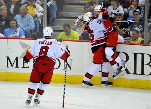 Matt Culle, Erik Cole, Chad LaRose