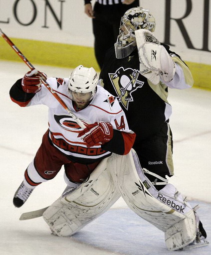 Marc-Andre Fleury, Patrick Eaves