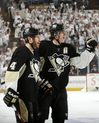 Brooks Orpik, Evgeni Malkin