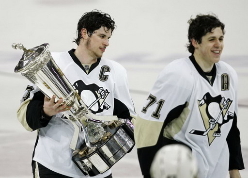 Sidney Crosby, Evgeni Malkin, Prince Of Wales Trophy