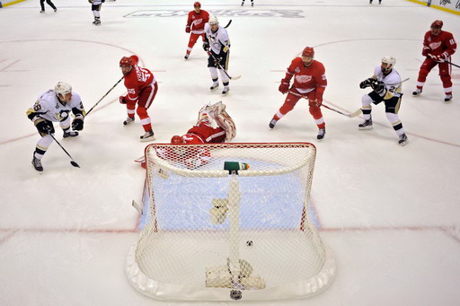 Ruslan Fedotenko, Chris Osgood, Niklas Kronwall