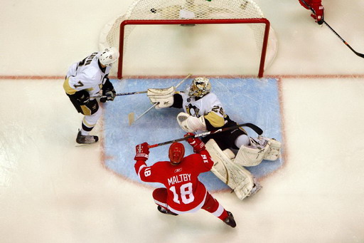 Marc-Andre Fleury, Mark Eaton, Kirk Maltby