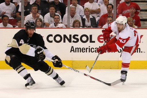 Rob Scuderi, Darren Helm