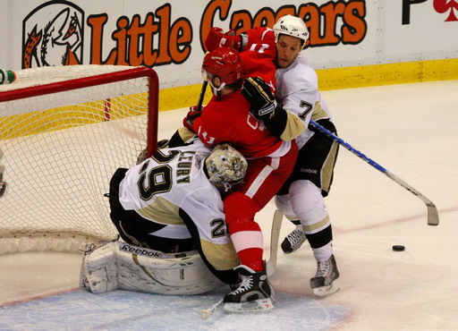 Marc-Andre Fleury, Daniel Cleary, Mark Eaton