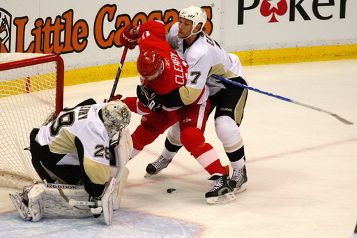 Marc-Andre Fleury, Daniel Cleary, Mark Eaton