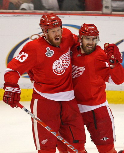 Johan Franzen, Henrik Zetterberg