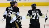 Sergei Gonchar, Kristopher Letang, Evgeni Malkin