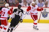 Brooks Orpik, Ville Leino, Henrik Zetterberg