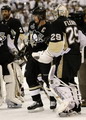 Sidney Crosby, Marc-Andre Fleury, Hal Gill