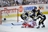 Marc-Andre Fleury, Brooks Orpik, Jordan Staal, Ville Leino