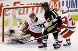 Chris Osgood, Jordan Staal, Brian Rafalski