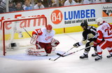 Chris Osgood, Jordan Staal, Brian Rafalski