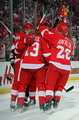 Valtteri Filppula, Pavel Datsyuk, Brian Rafalski