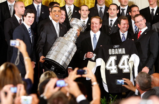 Barack Obama, Pittsburgh Penguins