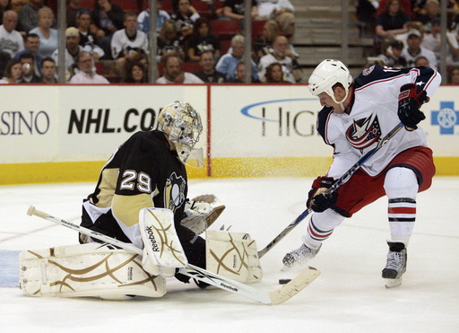 Derek Dorsett, Marc-Andre Fleury