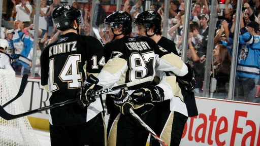 Chris Kunitz, Sidney Crosby