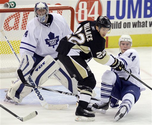 Tim Wallace, Matt Stajan, James Reimer