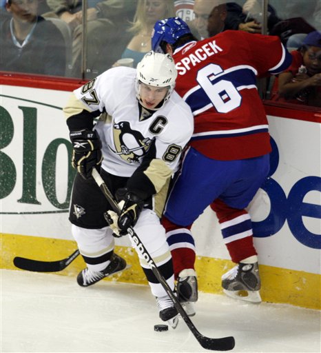 Sidney Crosby, Jaroslav Špaček