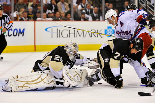 Marc Andre Fleury, Marc Eaton, Ryan Callahan