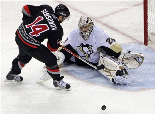 Sergei Samsonov, Marc-Andre Fleury