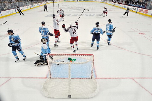 Rick Nash, R.J. Umberger, Brent Johnson