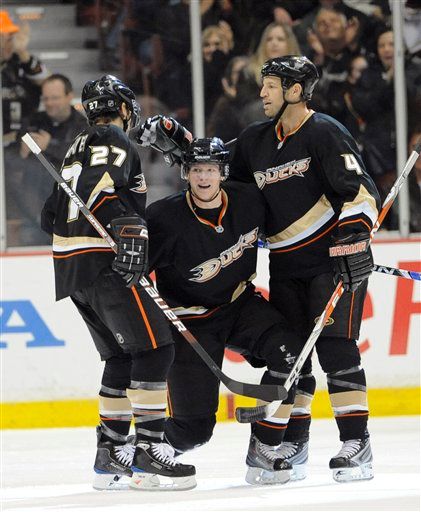 Scott Niedermayer, Nick Boynton, Corey Perry