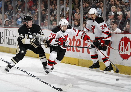 Matt Cooke, Cory Murphy, Bryce Salvador