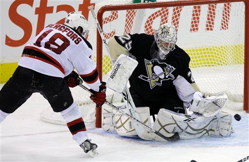 Marc-Andre Fleury, Niclas Bergfors