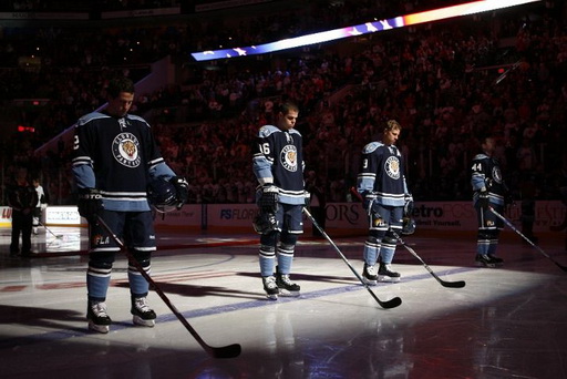 Keith Ballard, Nathan Horton, Stephen Weiss, Jordan Leopold