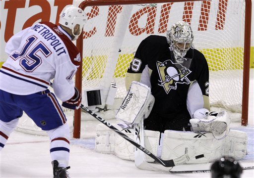 Marc-Andre Fleury, Glen Metropolit