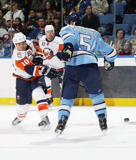 Nate Thompson, Richard Park, Deryk Engelland