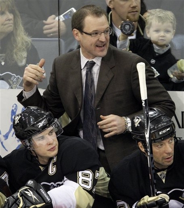 Dan Bylsma, Sidney Crosby, Bill Guerin