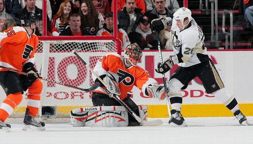 Matt Carle, Brian Boucher, Ruslan Fedotenko