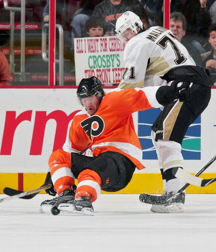 Scott Hartnell, Evgeni Malkin