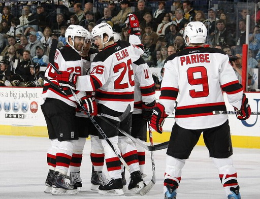 Johnny Oduya, Patrik Eliáš, Zach Parise