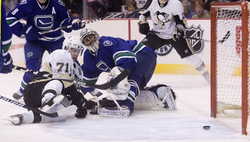 Roberto Luongo, Evgeni Malkin